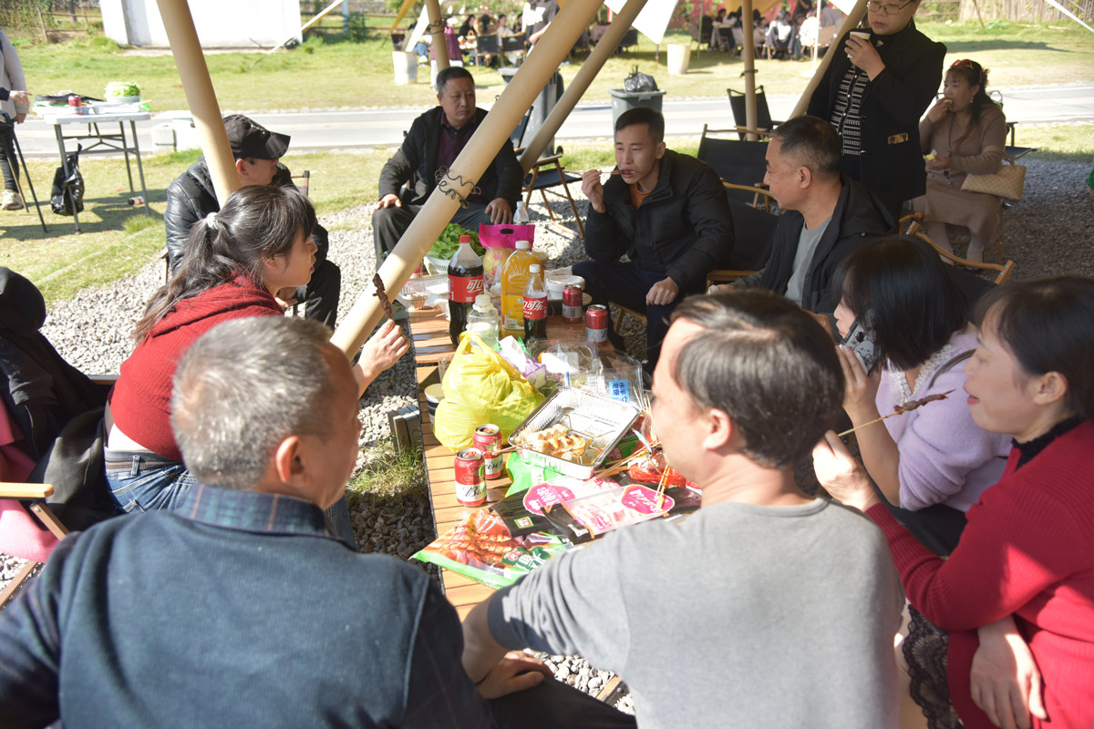 Team Dining Together